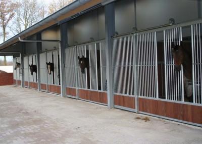 Outside stables